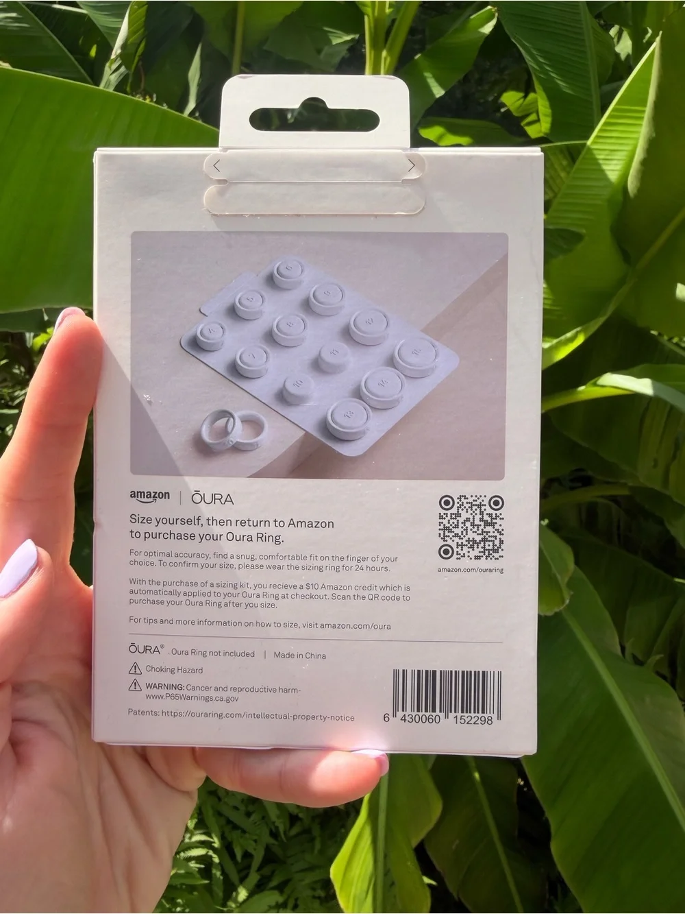 Oura Ring Sizing Kit for Oura 4 - New Unopened Box